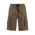 thumbnail image 6 of Men's and Big Men's Stretch Cargo Shorts, 6 of 9