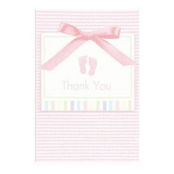 Soft Pink Thank You Note's (8ct)