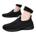 thumbnail image 4 of CAIXAI Low Top Walking Shoes Wide Toe Box Sneakers Women Comfortable Knit Upper Embroidery Women's Sneakers Slip-On Arch Support Mary Jane Flats Women Hands Free Go Walk Shoes, 4 of 8