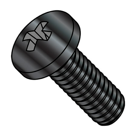 

M2-0.4X12 Din 7985 A Metric Phil Pan Machine Screw Full Thread 18-8 Stainless Steel Black Oxide (Pack Qty 4 000) BC-M212MPP188B