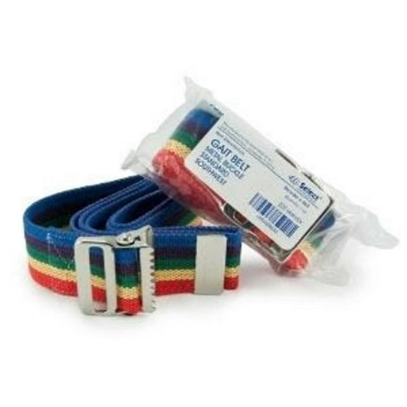 McKesson Gait Belt Select 60 Inch Rainbow Pattern, 1 Count