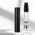 thumbnail image 3 of DEKAXID - Atomizador de perfume portátil de 5 ml, contenedor de líquido para cosméticos, minibotella de aluminio con atomizador, rellenable y vacía., 3 of 7