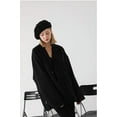 thumbnail image 4 of AWAYTR Women French Wool Beret Hats - Solid Color Classic Beanie Winter Cap, 4 of 6