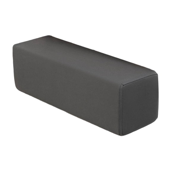Fzaqwen Arm Rest Pillow Armrest Multipurpose Rectangular with Removable Pillowcase Elbow dark gray