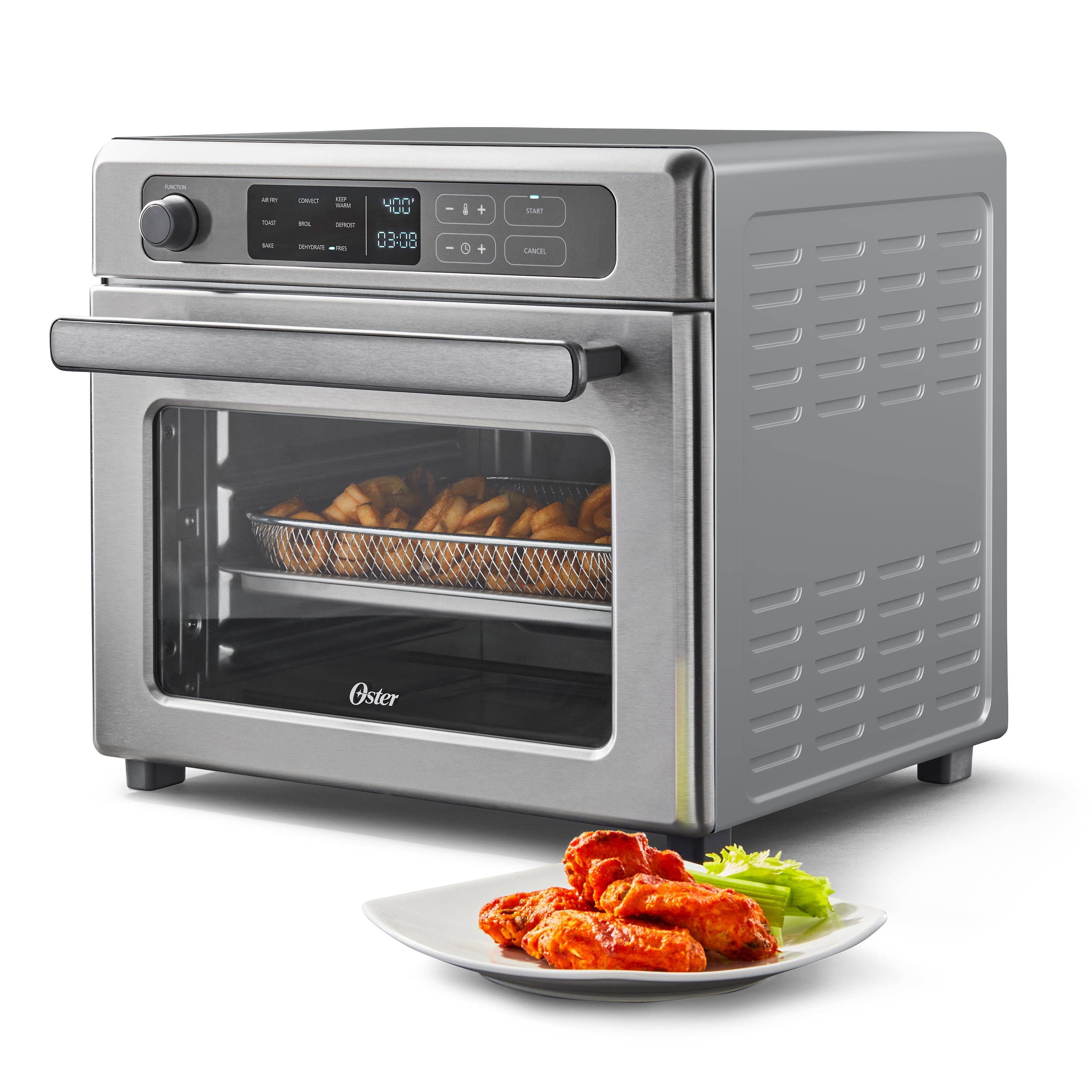 Oster Digital RapidCrisp™ Air Fryer Oven, 9Function Countertop Oven