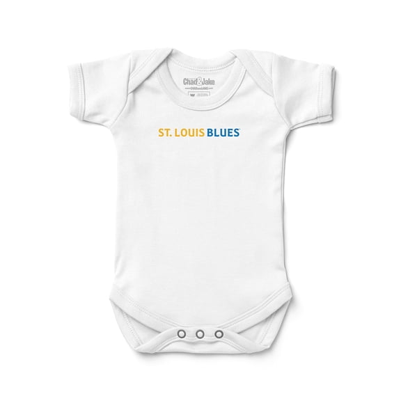 Newborn & Infant Chad & Jake White St. Louis Blues Bodysuit