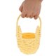 thumbnail image 5 of unbranded Cesta Decorativa Con Orejas Tejida En Papel Resistente Con Asa Para Facilitar El, 5 of 8