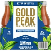 Gold Peak Extra Sweet Tea Bottles, 16.9 fl oz, 6 Pack