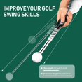 thumbnail image 4 of Entrenador de swing de golf KALAUTO con ayuda retráctil de clic, 4 of 6