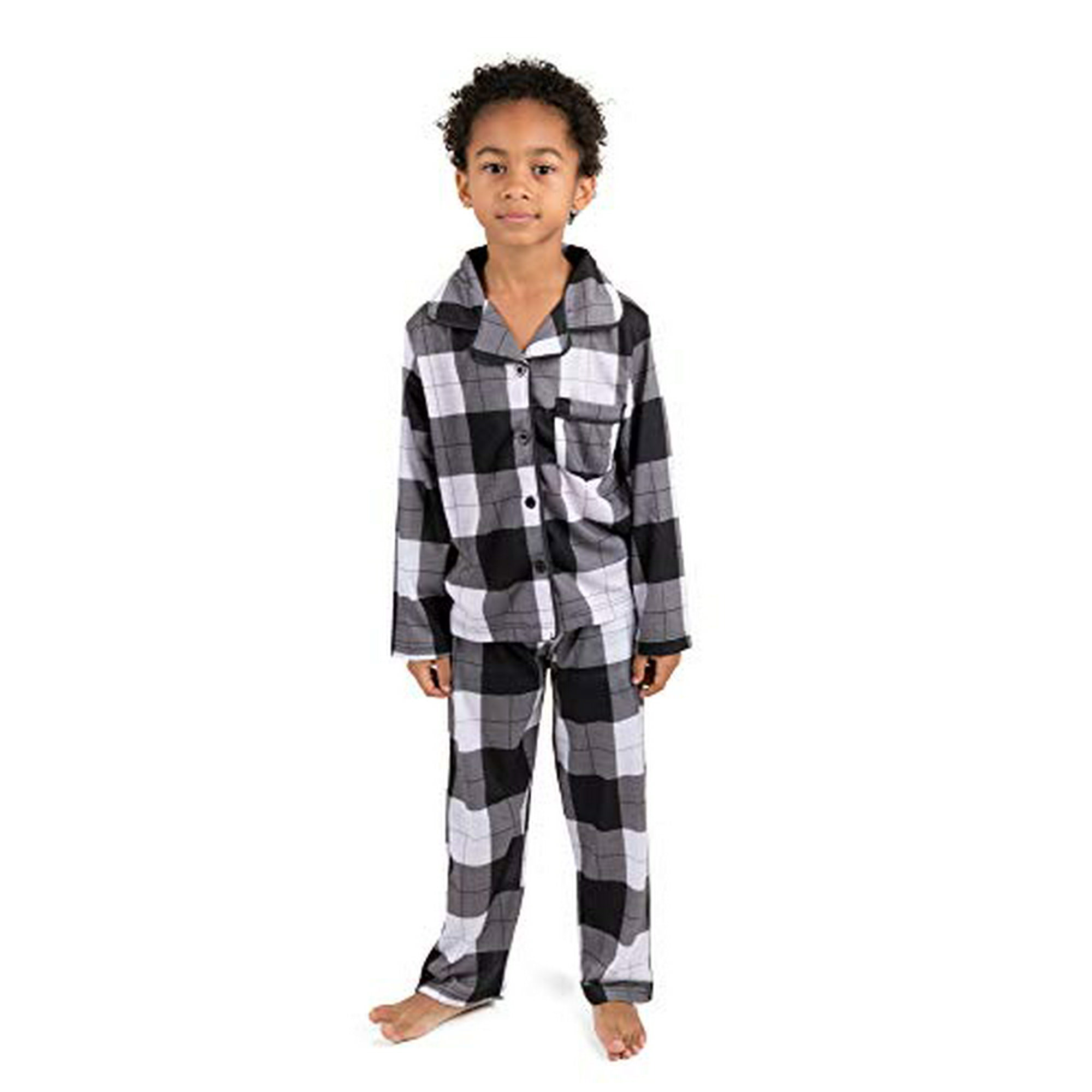 Boys flannel pjs hotsell