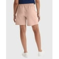 thumbnail image 3 of Hanes French Terry Shorts Pockets Women's Gym Workout Originals 5 inseam xs-2xl, 3 of 6