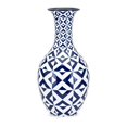 thumbnail image 1 of IMAX 95220 Bindi Floor Vase, Blue, 1 of 1