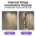 thumbnail image 6 of Invisible Inward Opening Hinge Silent Damping Buffer Closure 3D Adjustable, 6 of 10