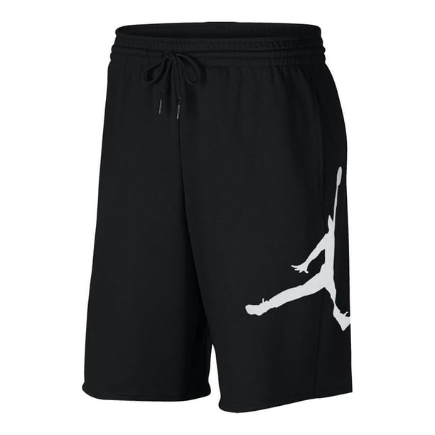 Nike - Jordan AQ3115-010: Mens Jumpman Air Fleece Black/White Shorts (M ...