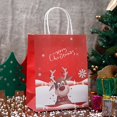 thumbnail image 1 of Bolsa de manzana de Navidad, bolsa de regalo de Navidad, Papá Noel, muñeco de nieve, bolsa de embalaje de dulces, Feliz Navidad, fiesta, decoración del hogar, Año Nuevo, 2024, 1 of 4