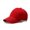 Red, variant on Outdoor Solid Color Washed Cotton Adjustable Baseball Cap Visored Cap Hats & Caps Sunshade Hat RED