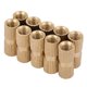 thumbnail image 2 of Resistencia A La Corrosión Tuerca Moleteada De Cobre, Superficie Lisa Tuerca Moleteada De Cobre, Para Iluminación Del Hogar Electrónica Carcasas De Plástico Relojes Juguetes ANGGREK Copper Knurled Nut, 2 of 8