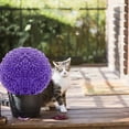 OUTLOU Artificial Plant Topiary Ball, Green Faux Plant Decorative Balls