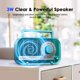thumbnail image 4 of Radio AM FM portátil Audiocrazy con Bluetooth y altavoz verde, 4 of 7