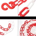 thumbnail image 6 of MAGIDEAL Traffic Chain Barrier Link, Parking Barrier, Professional ,Security Barrier Chain for Parking Lot Closed Areas Traffic Cones , Red White, 6 of 8