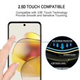 thumbnail image 5 of 25pcs Full Screen Tempered Glass Film For Motorola Moto G73, 5 of 5