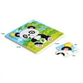 thumbnail image 3 of Blocs de Construction Intellectuels pour Enfants 5 Pcs, Insectes, Véhicules, Casse-Tête Cognitifs (Zèbre), 3 of 5