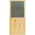 thumbnail image 6 of Screen Door Wood 9-Panel Stainable, 6 of 6