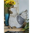 thumbnail image 2 of DecMode 16" Indoor Outdoor Chicken Garden Sculpture, 2 of 9