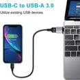thumbnail image 2 of Type C To Usb 3.0 Type-c Adapter Otg Cable For Macbook Pro for Samsung XiaomiHuawei Flash Drive Reader, 2 of 8