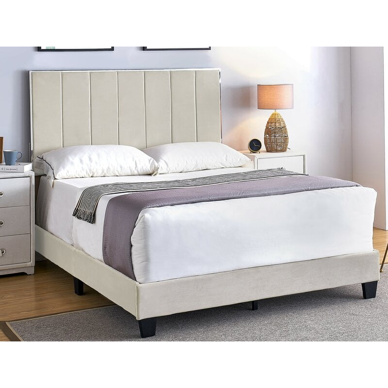 Aayush Upholstered Standard Bed