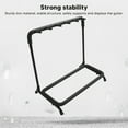 thumbnail image 4 of Multi Guitar Stand, Easy To Install Adjustable 5 Guitar Stand Rack Stable Iron  for Music Room, 4 of 7