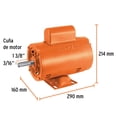 thumbnail image 2 of Motor eléctrico monofásico de 1/2 HP baja velocidad Truper MOE-1/2B, 2 of 4