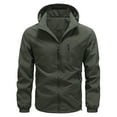 thumbnail image 4 of Abrigo de caza para hombre, chaqueta de béisbol para hombre, abrigo informal con capucha, abrigo deportivo militar europeo para escalada en campo, prendas de vestir finas, Casaco Masculino, 4 of 4