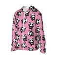 thumbnail image 2 of Fotbe Cute Panda Men's Women's UPF 50+ Sun Protection Jacket Hooded Cooling Shirt with Pockets Hiking Outdoor Performance-, 2 of 9