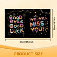 thumbnail image 2 of Large Farewell Greeting Card Jumbo Coworker Greeting Card Goodbye Good Luck Card Coworker Retirement Farewell Party Decoration Office Going Away Party Supplies DIY, 2 of 8