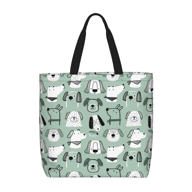 Balery Puppy Bolsa de Mano para Mujeres con Cremallera, Bolsa de Gimnasio con Compartimentos, Bolsa para Laptop, Bolsa para Trabajo