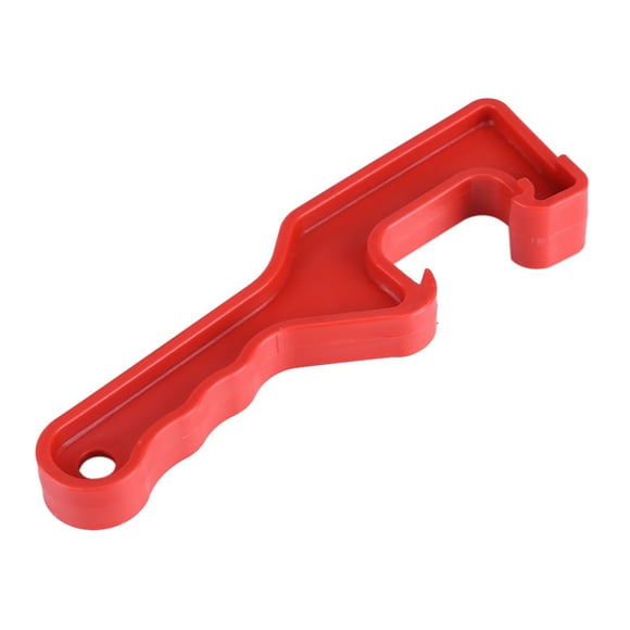 Outil D'ouverture D'ouvreur De Couvercle De Boîte De Peinture De Seau De Seau En Plastique De Gonyscag Pour le Garage De Bureau à la Maison(Rouge)