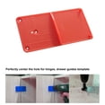 thumbnail image 4 of Scienceny Bisagra Guía Sólido Mini Agujeros Localizador Práctico Punzón Localizadores Ahorro de tiempo Herramientas de carpintería Accesorios para bloques patrón Naranja 1, 4 of 6