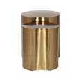 thumbnail image 5 of Meridian Furniture Dimple 2 Piece Gold Iron Metal End Table, 5 of 5