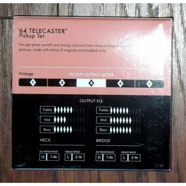 Fender Pure Vintage '64 Telecaster Pickup Set 0992234000 Fender Pure Vintage '64 Telecaster Pickup Set 0992234000