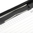 thumbnail image 3 of Portafolio de negocios con cremallera A4 PU organizador de carpetas para documentos de conferencia multifuncional para archivos de tarjetas y tabletas, 3 of 14