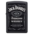 thumbnail image 3 of Zippo Jack Daniels Black Matte Texture Lighter - Stylish & Officially Branded, 3 of 7