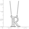 thumbnail image 3 of Custom Personalized 10K White Gold Initial with Date Necklace 10k White Gold: Jewelry by Sweet Pea - Made in USA, 3 of 5
