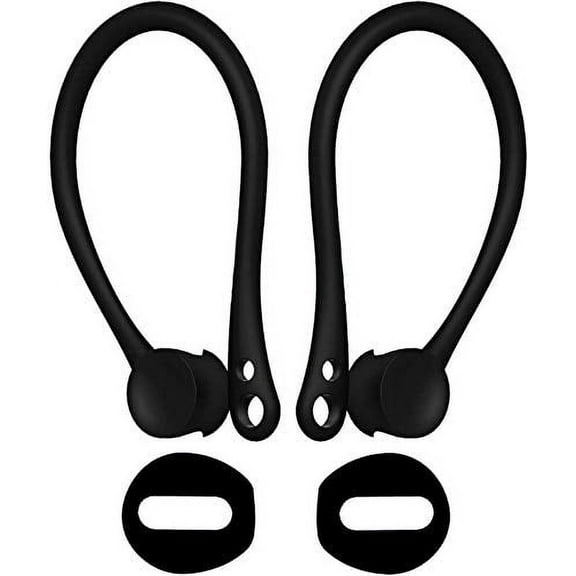 epacks Ear Hook and Cover Accessories for AirPods | Case Fit | Ear Gel Pads Secure Fit Compatible Sport Accessories AirPods 1 & 2 or EarPods Headphones/Earphones/Earbuds, 2 Pair