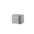 thumbnail image 1 of ACME Byrde Table de Chevet Gris Clair et Gris Foncé, 1 of 5