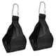 thumbnail image 3 of Un par de correas de entrenamiento colgantes abdominales AB duraderas negras para gimnasio, eslingas para barra de dominadas, 3 of 8
