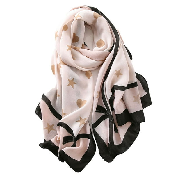 Qarigey Bufanda de mujer Colección de invierno Poliéster Algodón Hecho para brindar calidez y durabilidad Nueva bufanda de mujer Otoño Ropa, zapatos y accesorios Miscelánea Beige