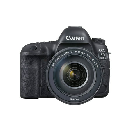 Canon EOS 5D Mark IV Full Frame Digital SLR Camera with EF 24-105mm f/4L IS II USM Lens Kit (International Model) (No Warranty)