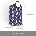 thumbnail image 3 of KLL Rabbit And Flower Laundry Hamper,Large Canvas Fabric Lightweight Storage Basket Toy Organizer Dirty Clothes Collapsible Waterproof, 3 of 6