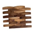 thumbnail image 3 of simhoa 3D Textured Wood Wall Panel Accent Wall Panel for Office Accent Wall Kitchen Brown, 3 of 8